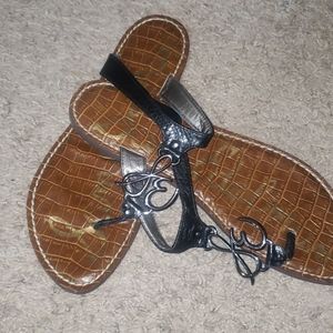 Sam Edelman Gabby thong sandals black